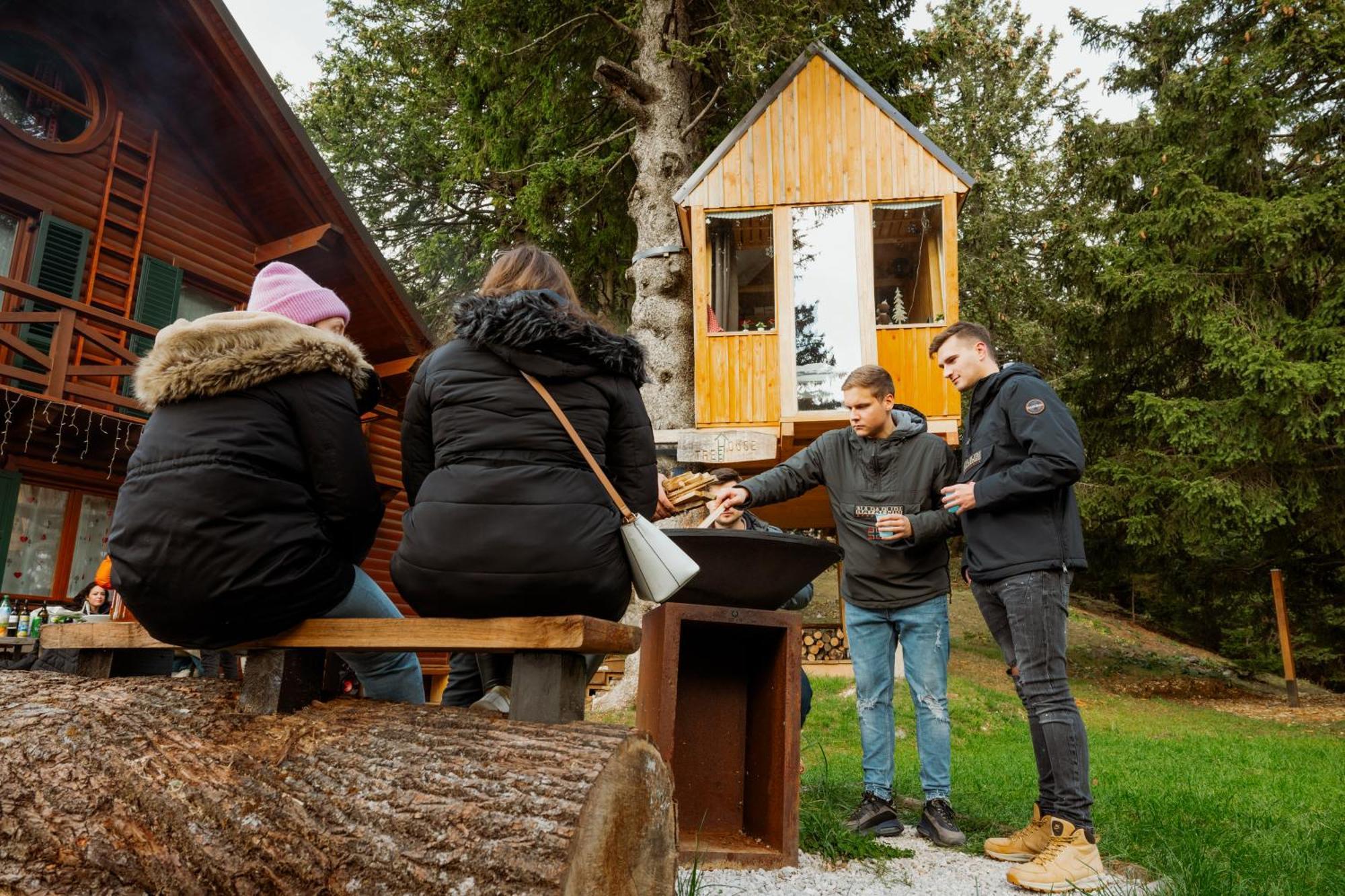 Villa Tree House Alpinka Krvavec à Cerklje na Gorenjskem Extérieur photo